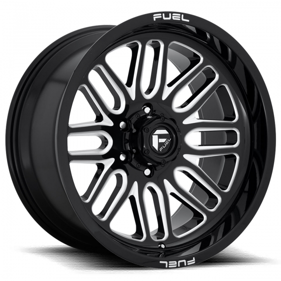 Fuel Ignite D662 in Gloss Black (Milled Accents)