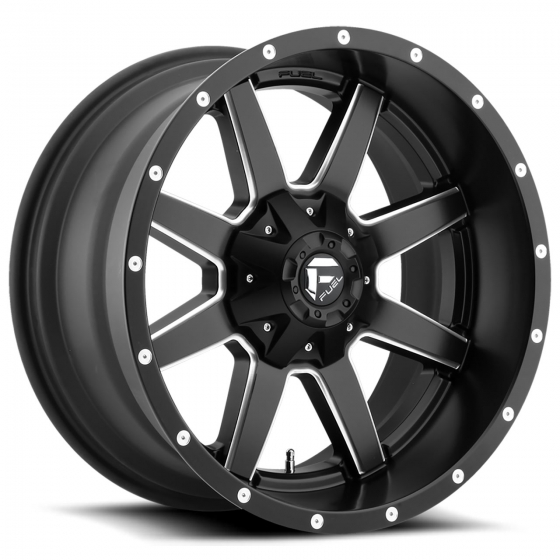 Fuel Maverick D538 in Matte Black (Milled Accents)