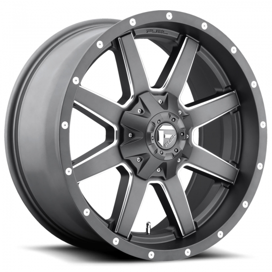 Fuel Maverick D542 in Anthracite (Milled Spoke)