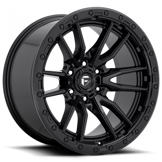 Fuel Rebel 6 D679 in Matte Black