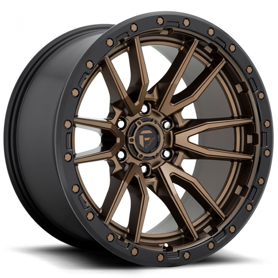 Fuel Rebel 6 D681 in Matte Bronze (Black Lip)