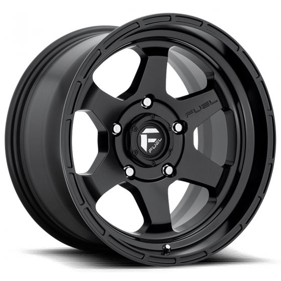 Fuel Shok D664 in Matte Black