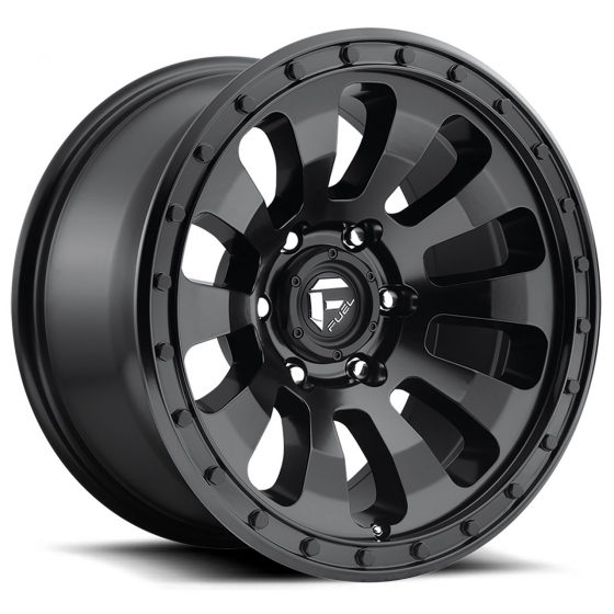 Fuel Tactic D630 in Matte Black