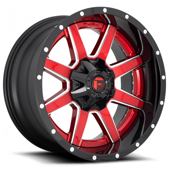 Fuel Maverick D250 in Candy Red (Gloss Black Lip)