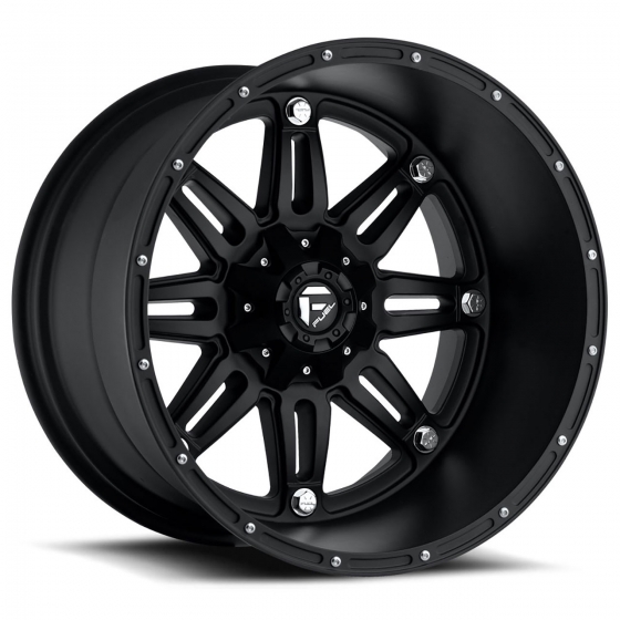 Fuel Hostage D531 (DL) in Matte Black