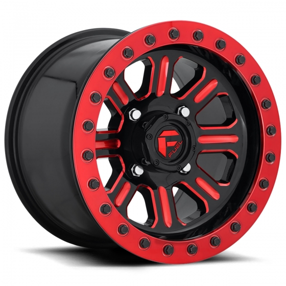 Fuel Hardline (BL) D911 in Gloss Black (Red Accents)