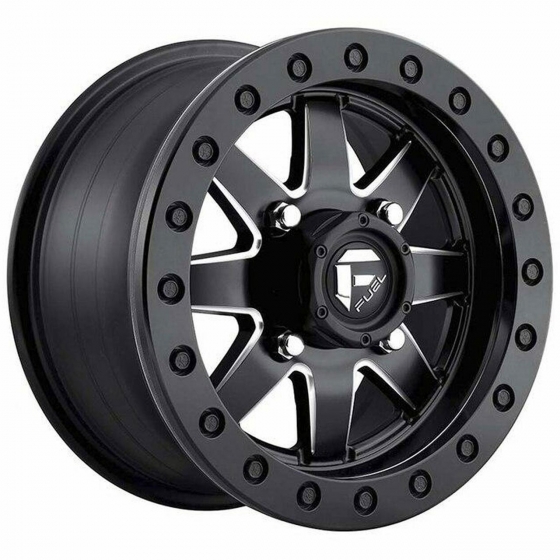 Fuel Maverick (BL) D938 in Matte Black (Milled Accents)