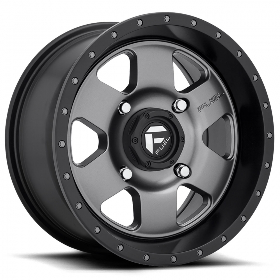 Fuel Podium UTV D619 in Anthracite (Black Ring)