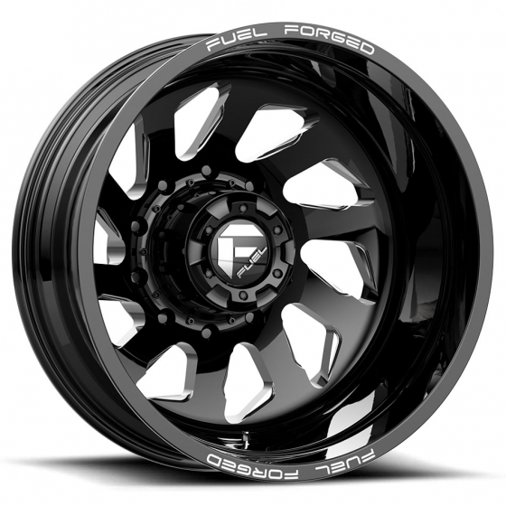 Fuel FF39D 10R DD39 in Gloss Black Milled