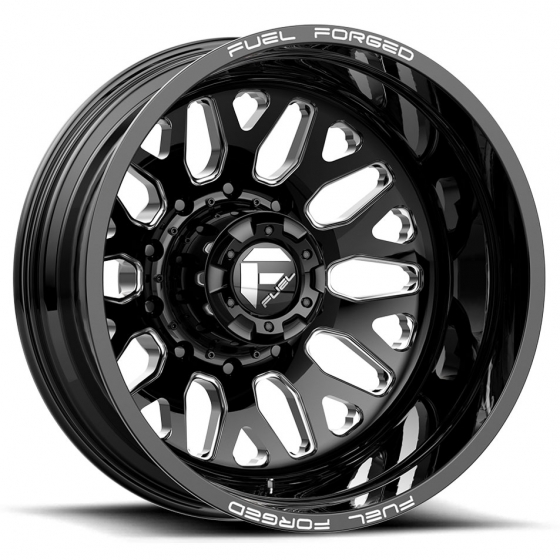 Fuel FF19D 10R DE19 in Gloss Black Milled