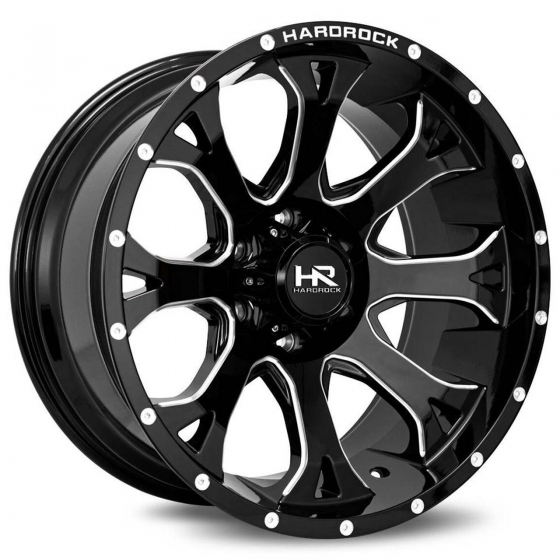 Hardrock H505 Bloodshot Xposed in Gloss Black (Milled Accents)