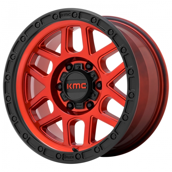 KMC KM544 Mesa in Candy Red (Black Lip)