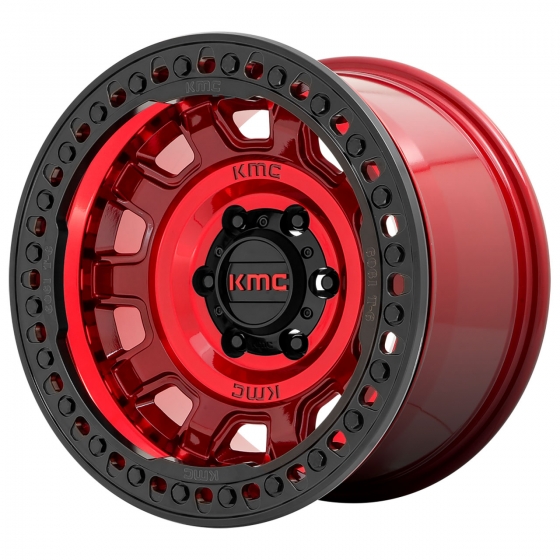 KMC KM236 Tank (BL) in Candy Red (Black Beadring)