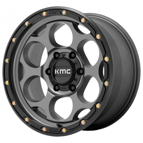 KMC KM541 Dirty Harry in Satin Gray (Black Lip)