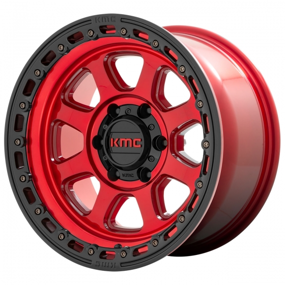 KMC KM548 Chase in Candy Red (Gloss Black Lip)