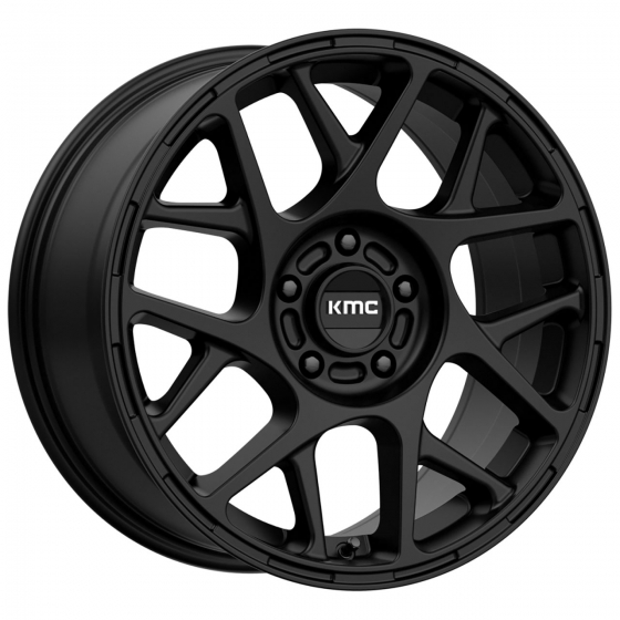 KMC KM708 Bully in Satin Black