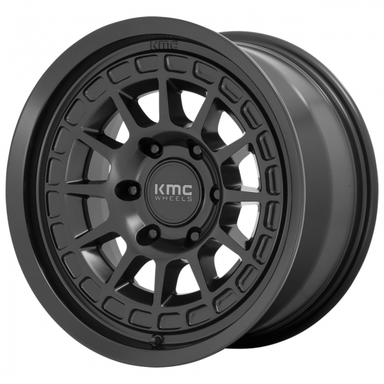 KMC KM719 Canyon in Satin Black