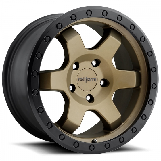 Rotiform SIX-OR in Bronze (w/ Black Ring)