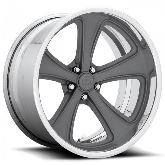 U.S. Mags Rascal Concave - US591 in Matte Gunmetal (Polished Lip)