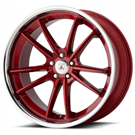 Asanti Black Label ABL-23 in Candy Red (Chrome Lip)