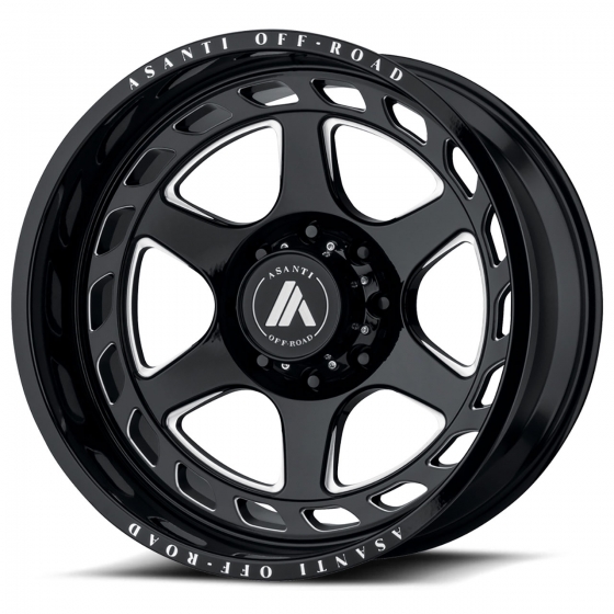Asanti Off Road AB-816 in Gloss Black (Milled Accents)