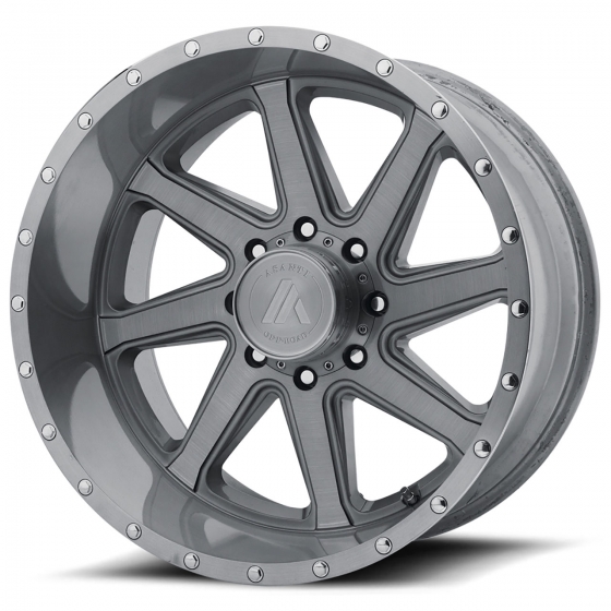 Asanti Off Road AB-814 in Titanium (Brushed)