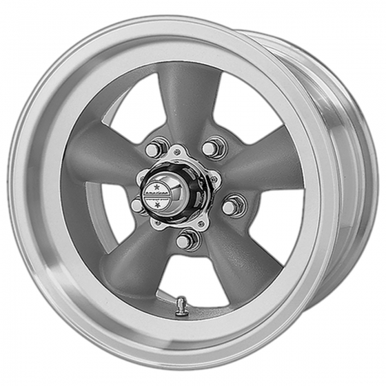 American Racing VN105 Torq Thrust D in Gray (Machined Lip)