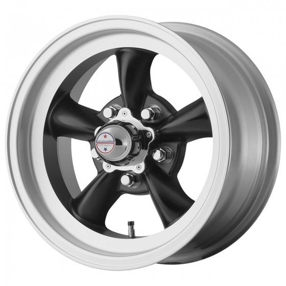 American Racing VN105 Torq Thrust D in Satin Black (Machined Lip)