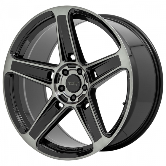 American Racing AR936 Hellion in Gloss Black (Gray Tint)