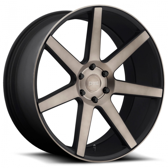 DUB Future S127 in Black Machined (Dark Tint)