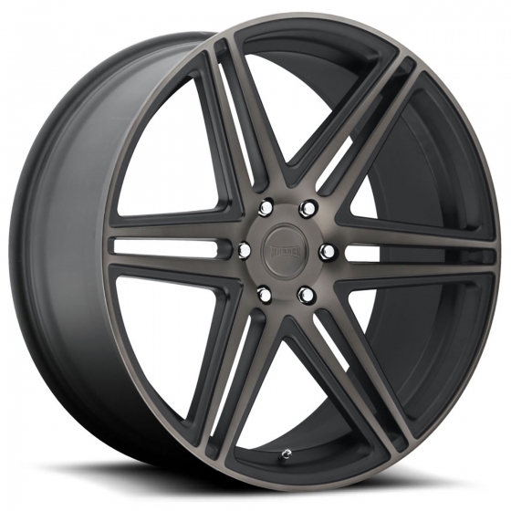 DUB Skillz S123 in Black Machined (Dark Tint)