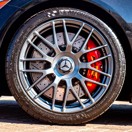 Powder Coating Mercedes AMG GT C in Satin Gunmetal