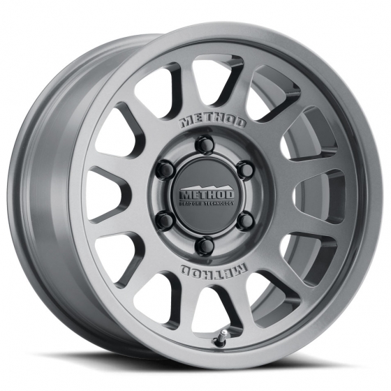 Method Race Wheels MR703 Bead Grip in Gloss Titanium