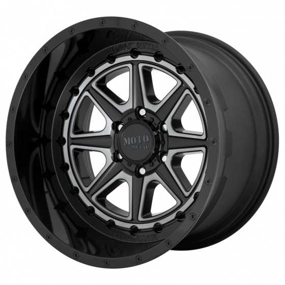 Moto Metal MO801 Phantom in Gloss Black (Gray Tint)