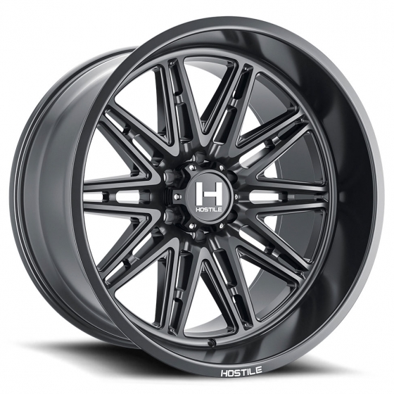 Hostile Off Road H126 Maniac in Satin Black (Asphalt)