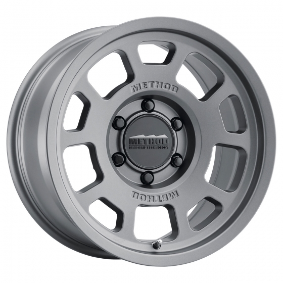 Method Race Wheels MR705 Bead Grip in Matte Titanium Gray