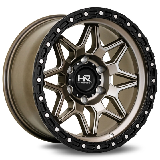 Hardrock H105 in Matte Bronze (Black Lip Ring)