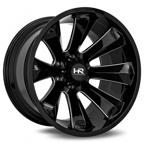 Hardrock H506 Xplosive Xposed in Gloss Black Milled