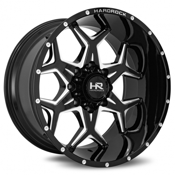 Hardrock H507 Reckless Xposed in Gloss Black Milled