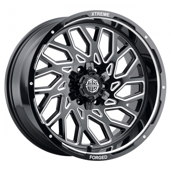 2Crave Xtreme Off Road XF-10 in Gloss Black Milled
