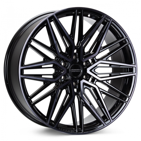 Vossen HF6-5 in Gloss Black Machined (Smoke Tint)