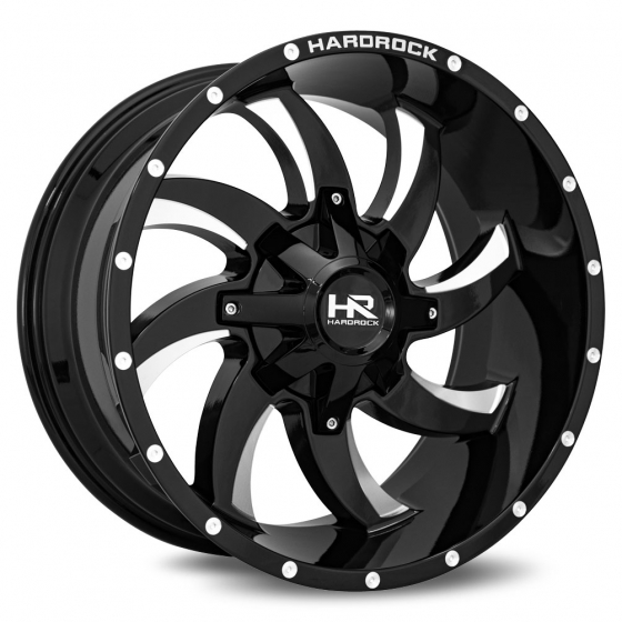 Hardrock H701 Devious in Gloss Black Milled