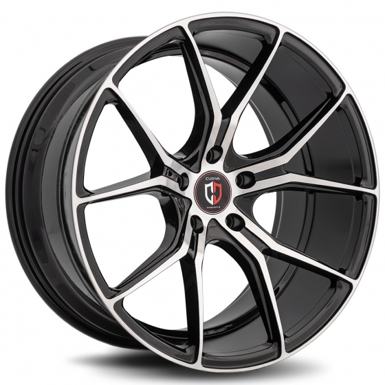 Curva Concepts C42 in Gloss Black Machined