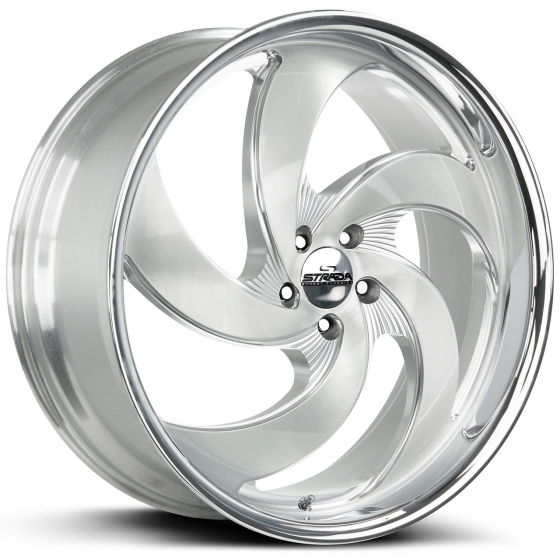 Strada Street Classics Retro 5 in Brushed Silver Milled