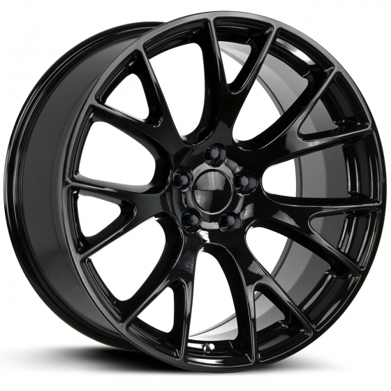 Wheel Replicas by Strada Hellcat in Gloss Black