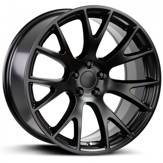 Wheel Replicas by Strada Hellcat in Satin Black