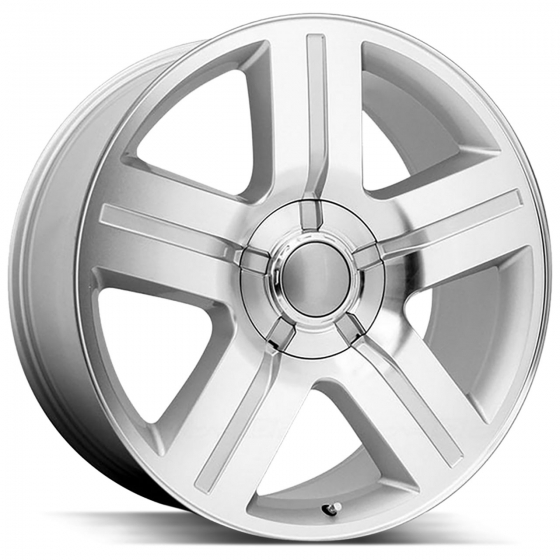Wheel Replicas by Strada Texas Edition in Silver Machined