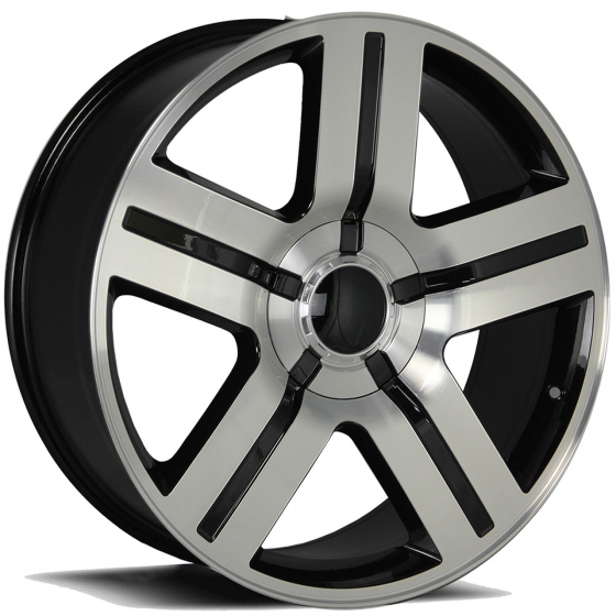 Wheel Replicas by Strada Texas Edition in Gloss Black Machined