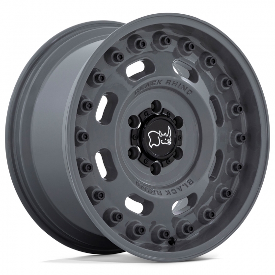 Black Rhino Axle in Battleship Gray