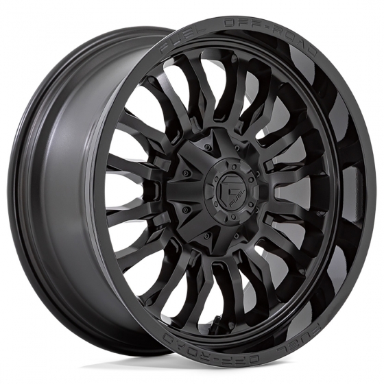 Fuel Arc D796 in Matte Black (Gloss Black Lip)